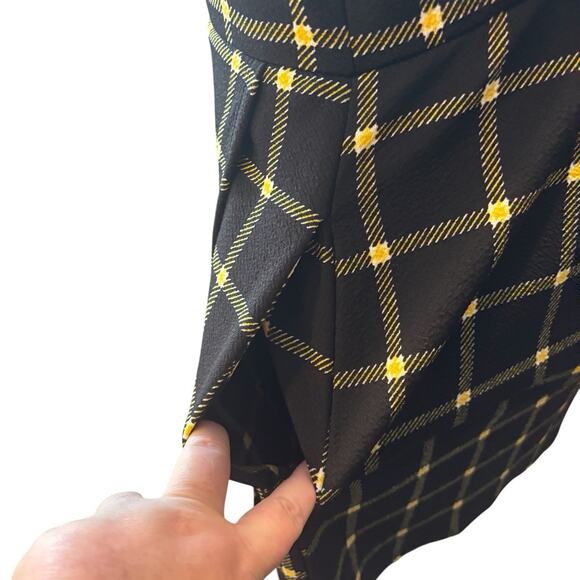 Hot Topic Plaid Skirtall Skirt Size 2X Preppy Academia Punk Goth Jumper Romper - Picture 7 of 10